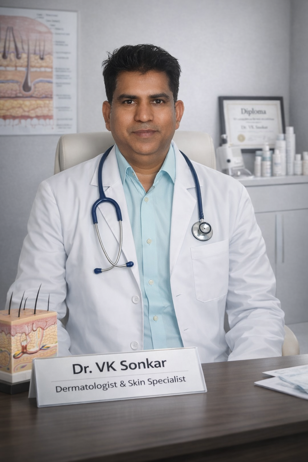 Dr VK Sonkar Dermatologist